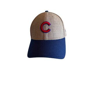 Chicago Cubs Gray & Blue Adjustable 9FORTY Cap By New Era